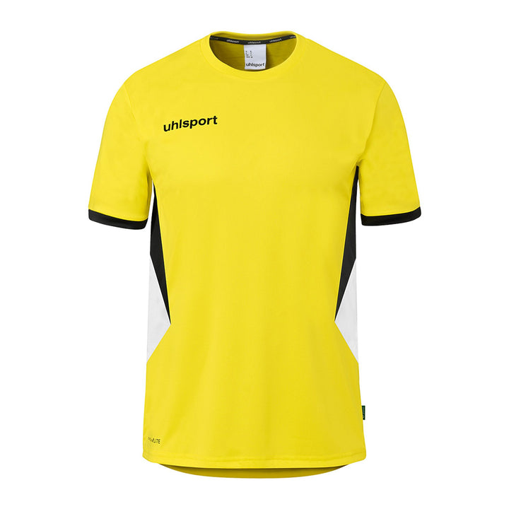 Uhlsport Equipe 29 Shirt Kurzarm - limonengelb/weiß/schwarz