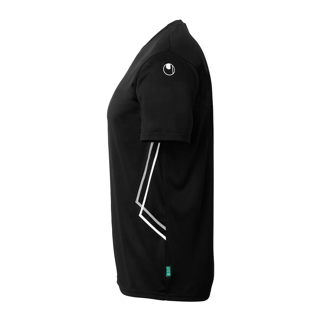 Uhlsport Equipe 29 Poly Shirt Kurzarm - schwarz/weiß/steingrau