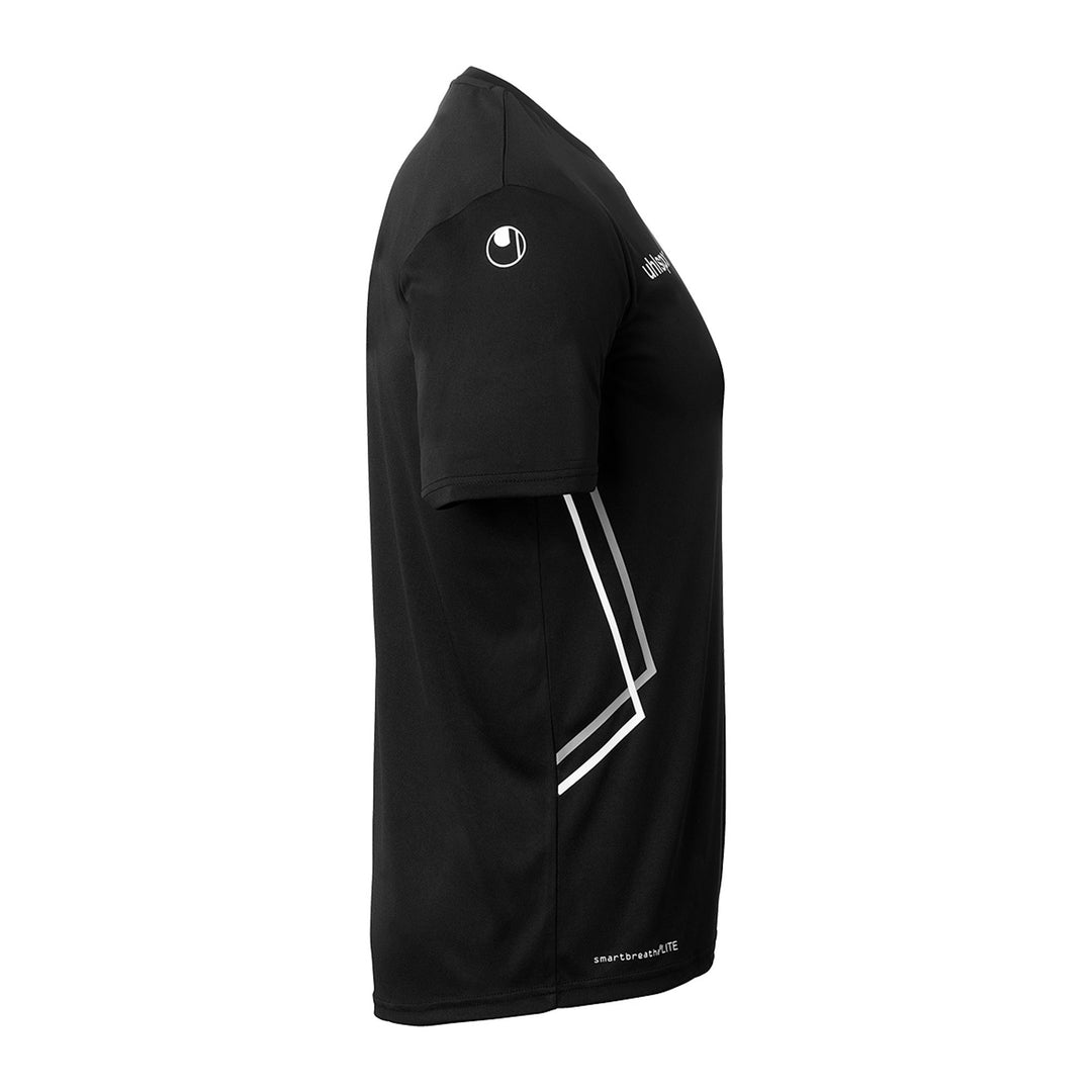 Uhlsport Equipe 29 Poly Shirt Kurzarm - schwarz/weiß/steingrau