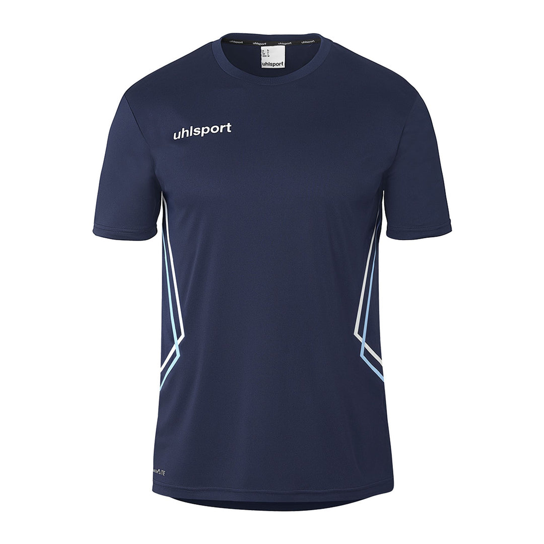 Uhlsport Equipe 29 Poly Shirt Kurzarm - marine/skyblau/weiß