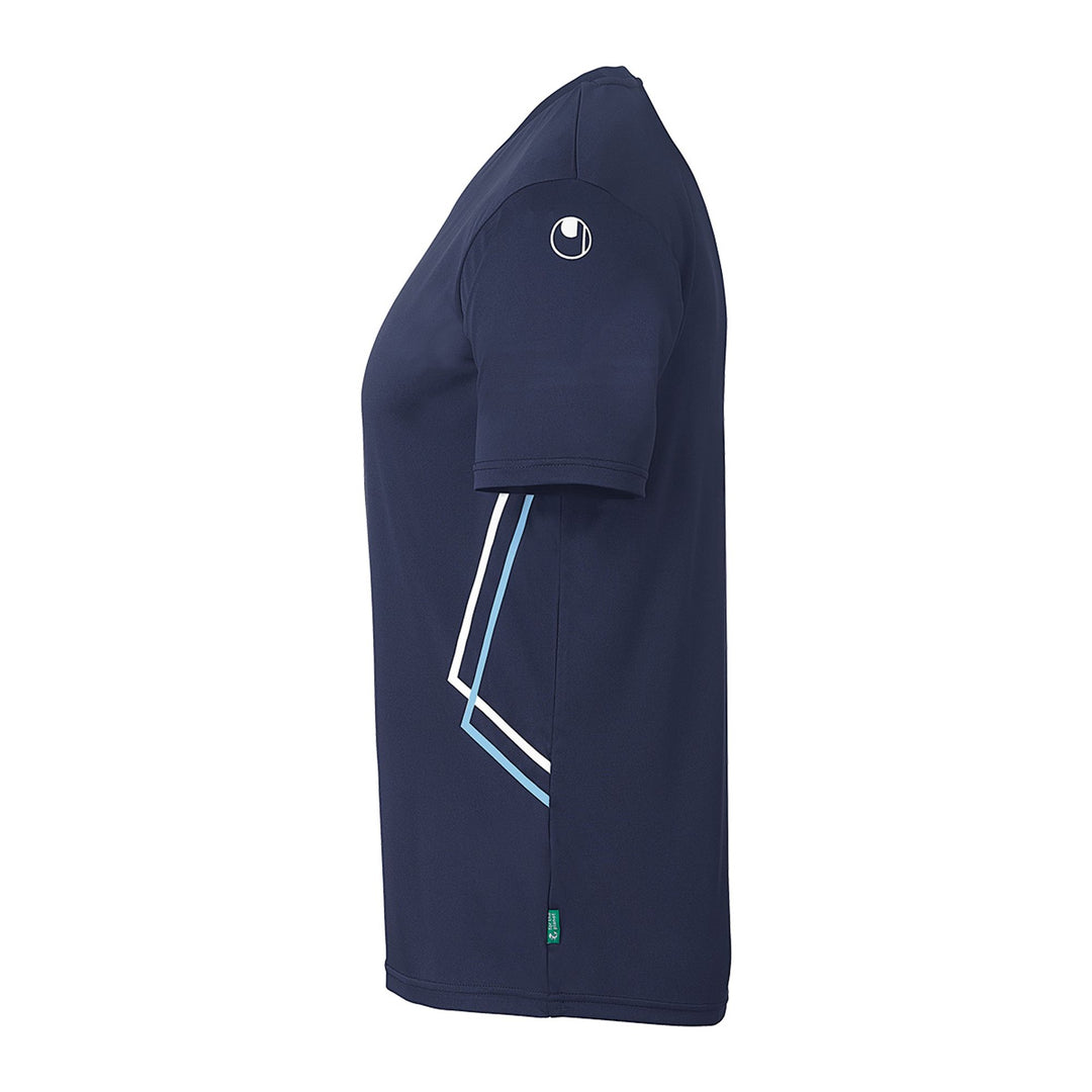 Uhlsport Equipe 29 Poly Shirt Kurzarm - marine/skyblau/weiß