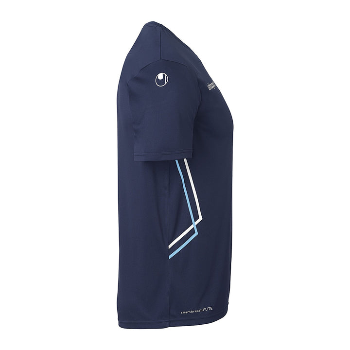 Uhlsport Equipe 29 Poly Shirt Kurzarm - marine/skyblau/weiß