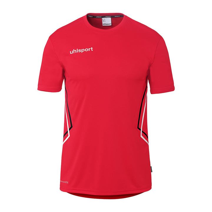 Uhlsport Equipe 29 Poly Shirt Kurzarm - rot/weiß/schwarz
