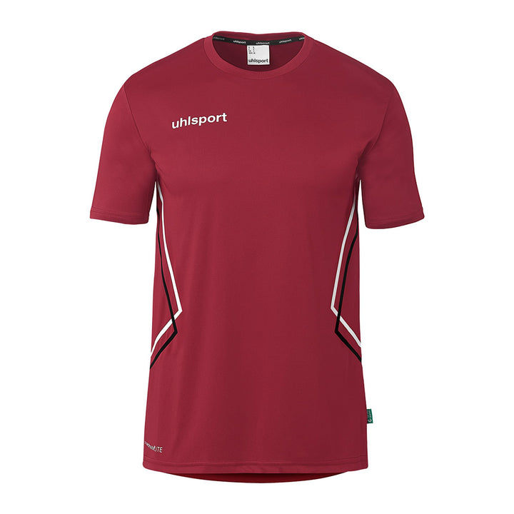 Uhlsport Equipe 29 Poly Shirt Kurzarm - bordeaux/schwarz/weiß