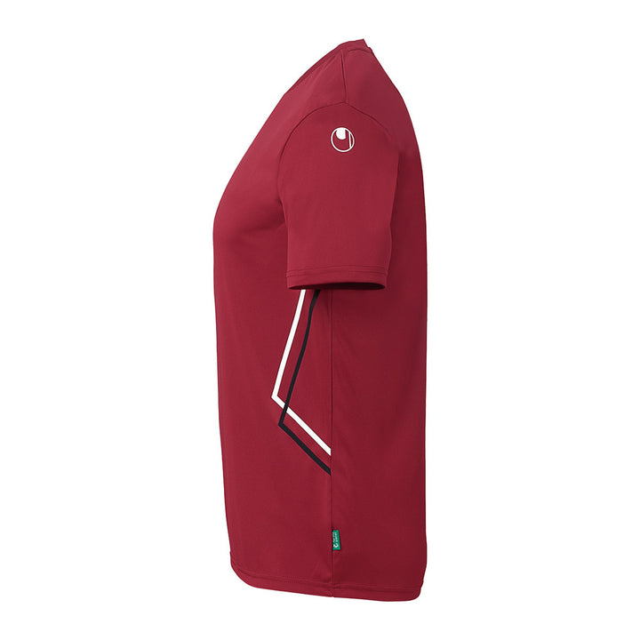 Uhlsport Equipe 29 Poly Shirt Kurzarm - bordeaux/schwarz/weiß