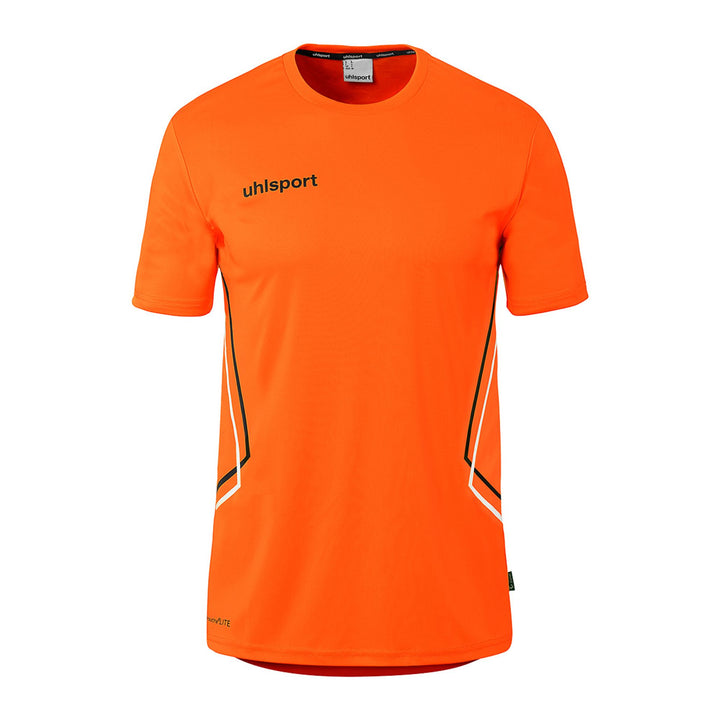 Uhlsport Equipe 29 Poly Shirt Kurzarm - fluo orange/weiß/schwarz