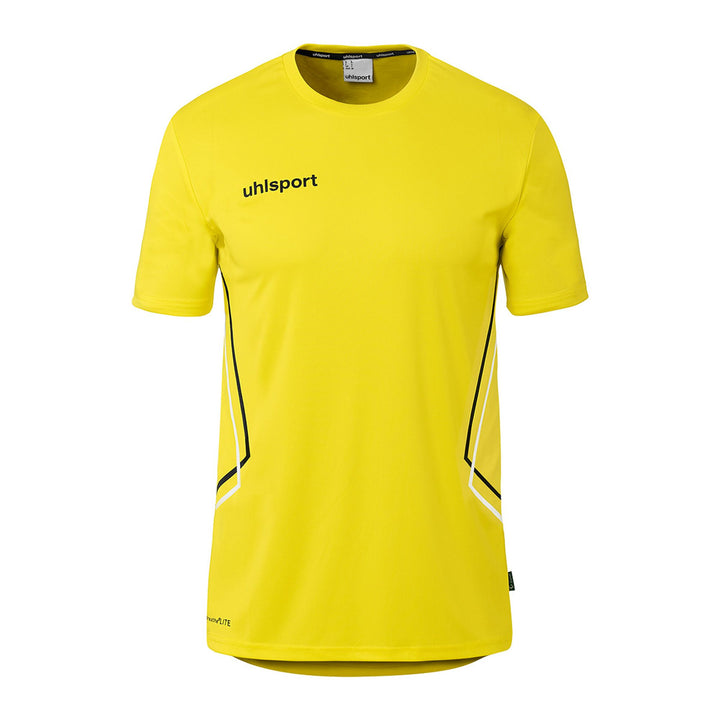 Uhlsport Equipe 29 Poly Shirt Kurzarm - limonengelb/weiß/schwarz