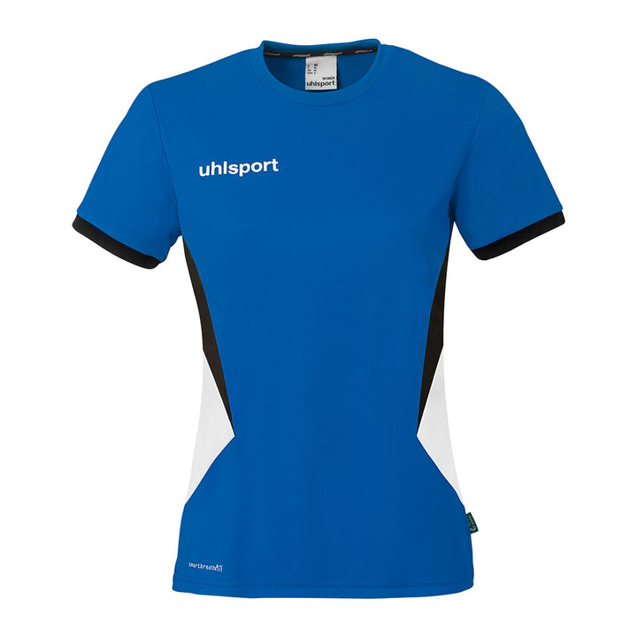 Uhlsport Equipe 29 Shirt Kurzarm Damen - azurblau/weiß/marine
