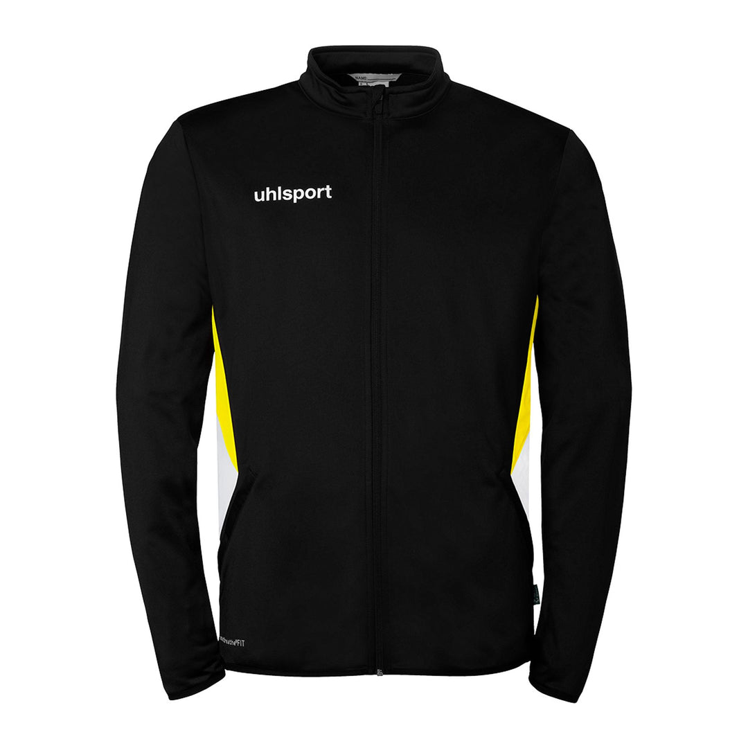 Uhlsport Equipe 29 Classic Jacke - schwarz/weiß/limonengelb