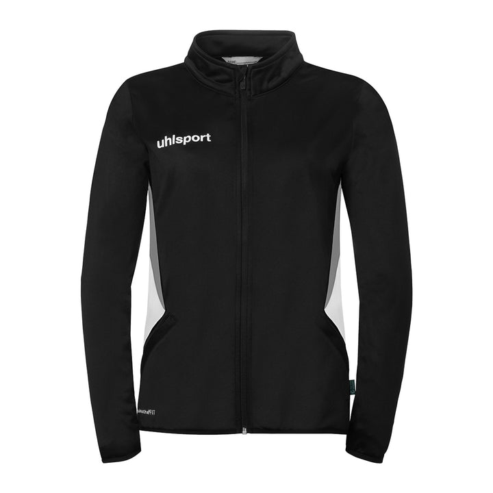 Uhlsport Equipe 29 Classic Jacke Damen - schwarz/weiß/steingrau