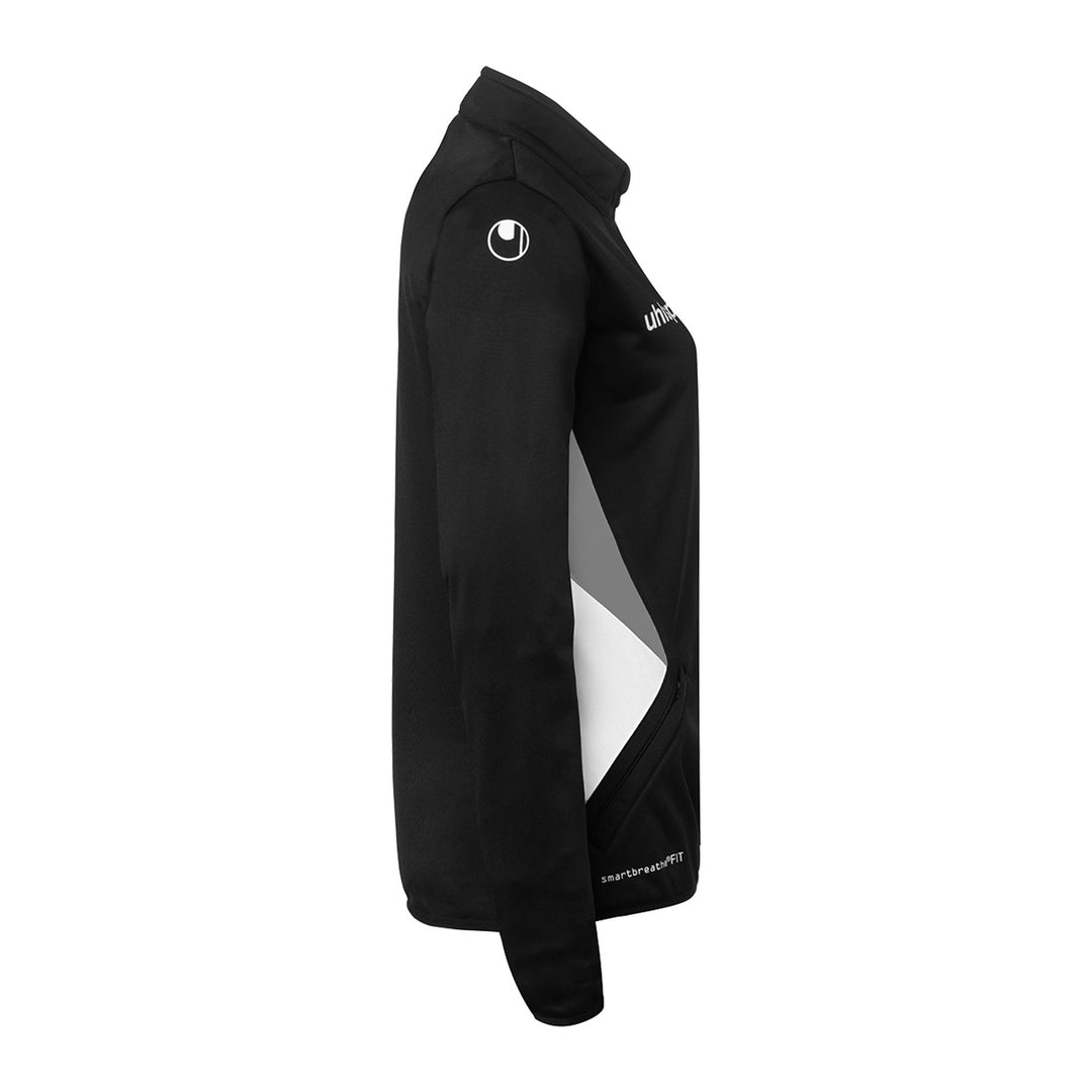 Uhlsport Equipe 29 Classic Jacke Damen - schwarz/weiß/steingrau