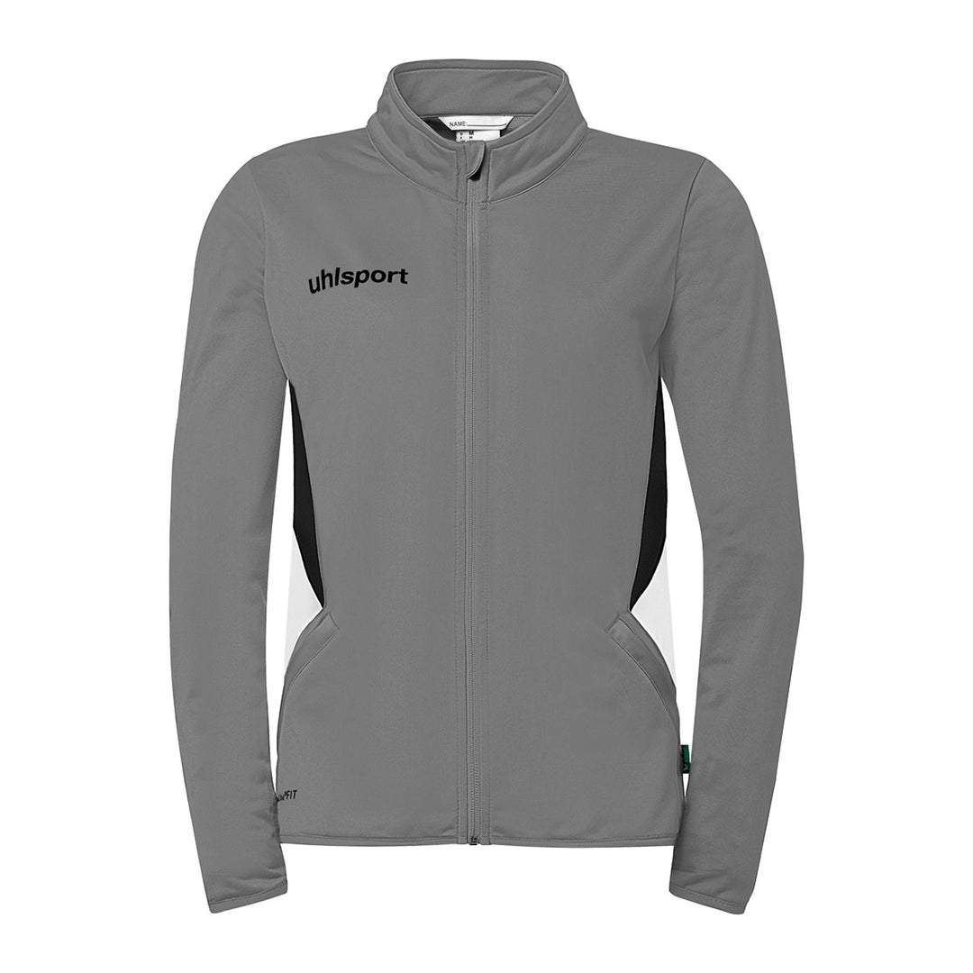 Uhlsport Equipe 29 Classic Jacke Damen - steingrau/weiß/schwarz
