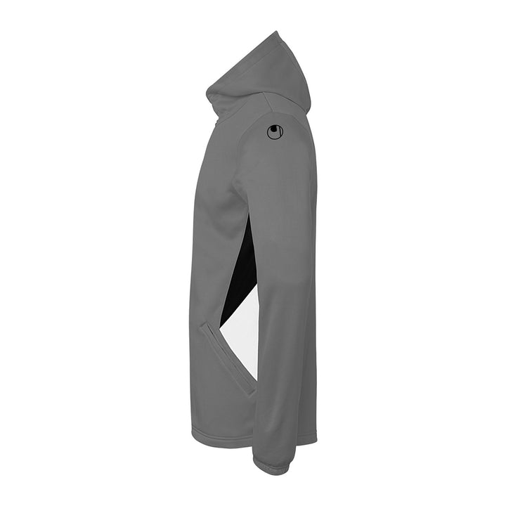 Uhlsport Equipe 29 Multi Hood Jacke - steingrau/weiß/schwarz
