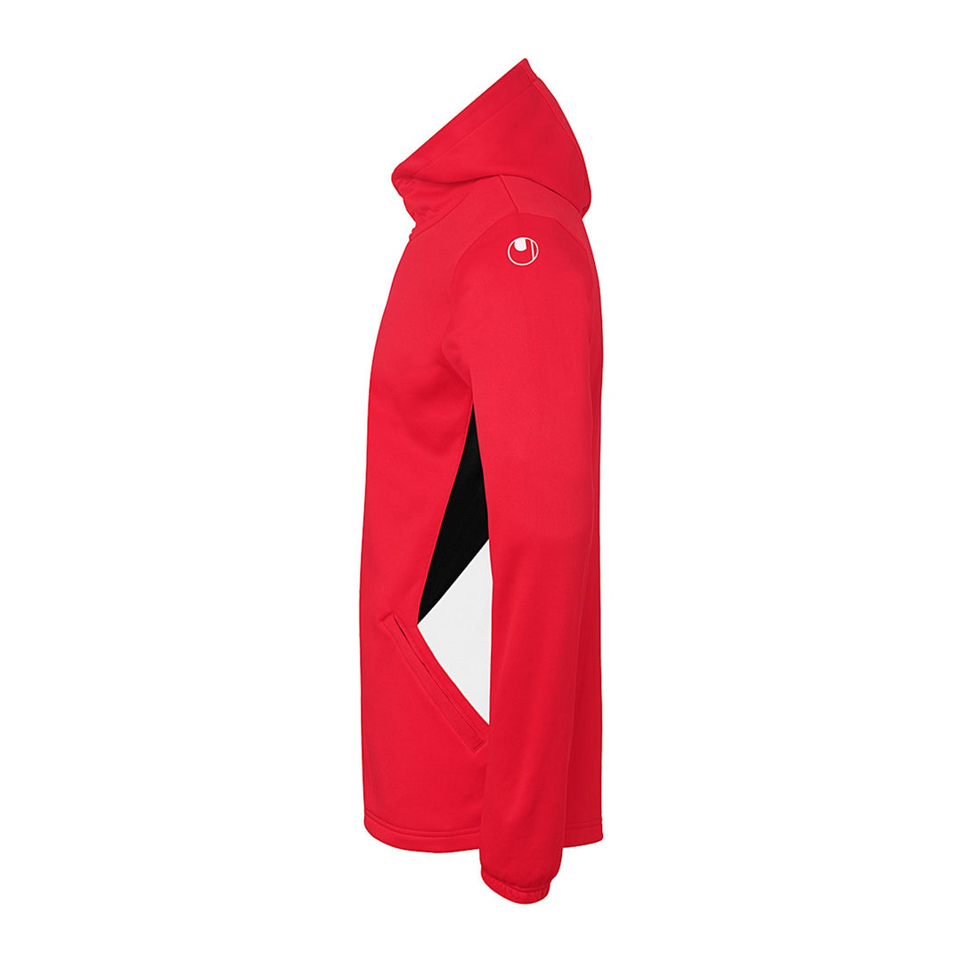 Uhlsport Equipe 29 Multi Hood Jacke - rot/weiß/schwarz