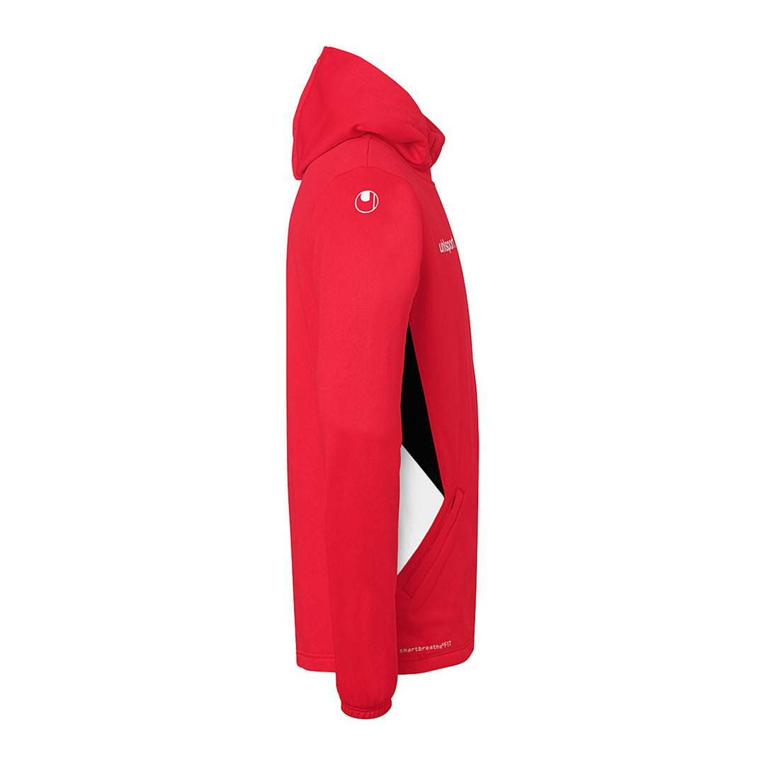 Uhlsport Equipe 29 Multi Hood Jacke - rot/weiß/schwarz