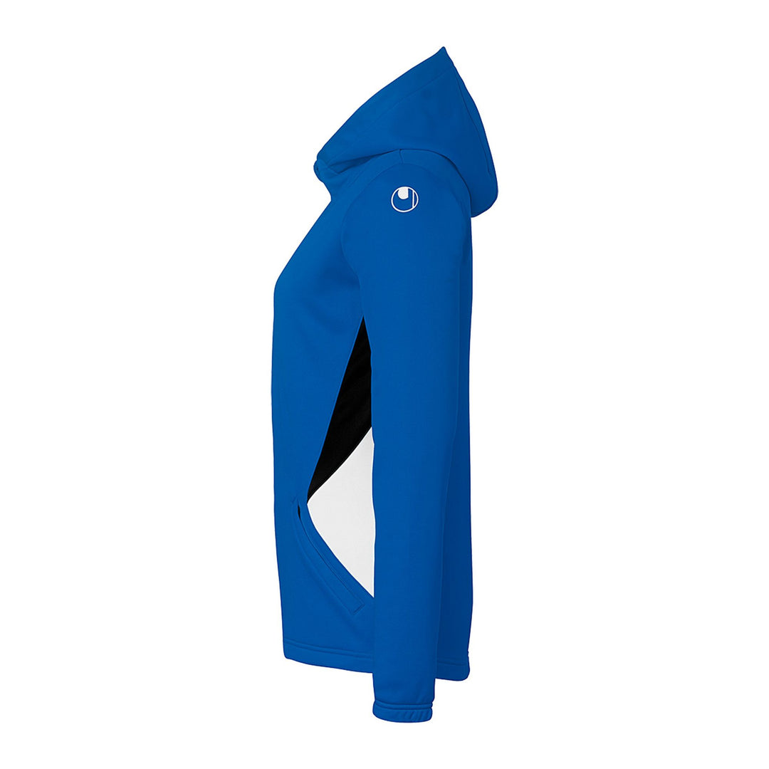 Uhlsport Equipe 29 Multi Hood Jacke Damen - azurblau/weiß/marine