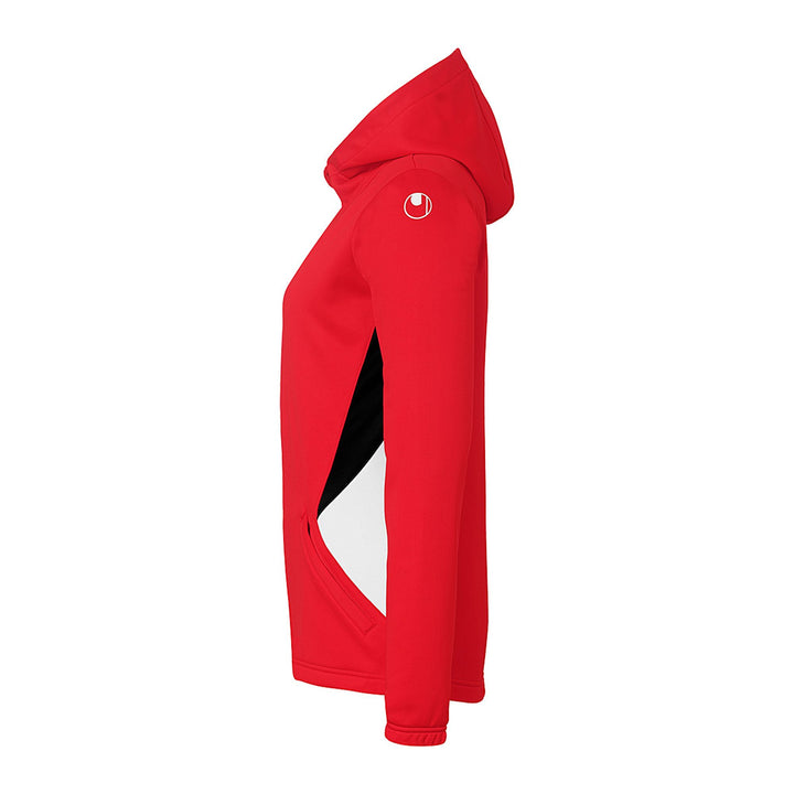 Uhlsport Equipe 29 Multi Hood Jacke Damen - rot/weiß/schwarz