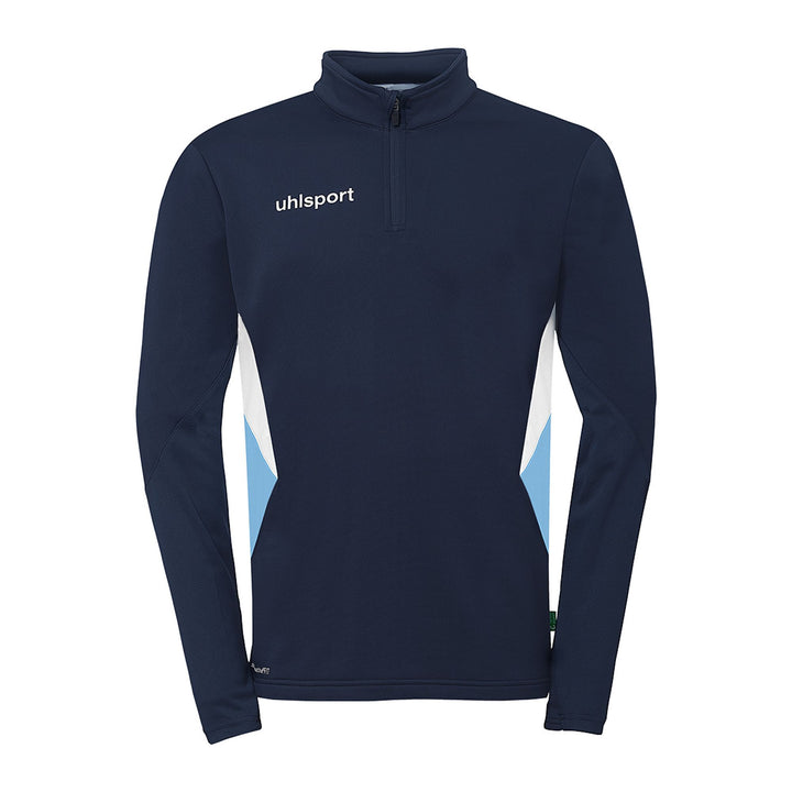 Uhlsport Equipe 29 1/4 Zip Top - marine/skyblau/weiß