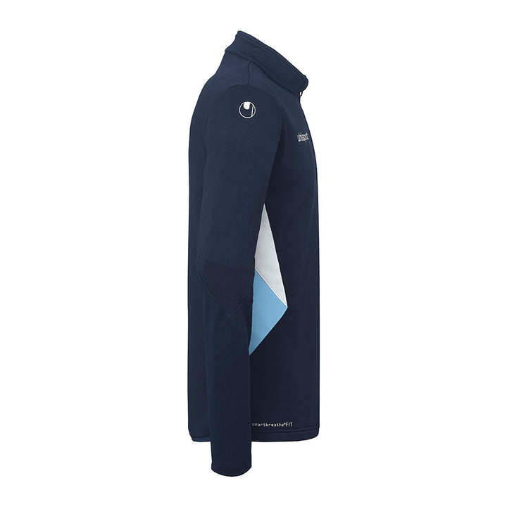 Uhlsport Equipe 29 1/4 Zip Top - marine/skyblau/weiß