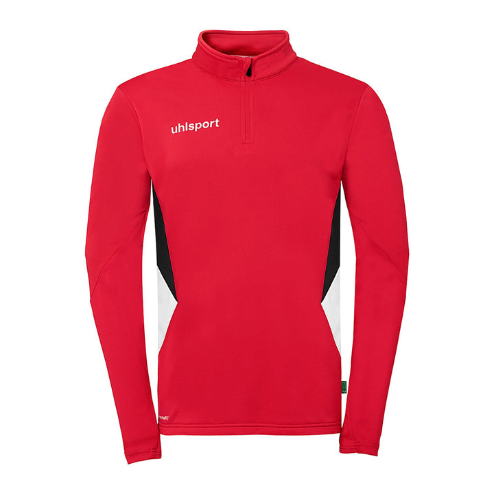 Uhlsport Equipe 29 1/4 Zip Top - rot/weiß/schwarz