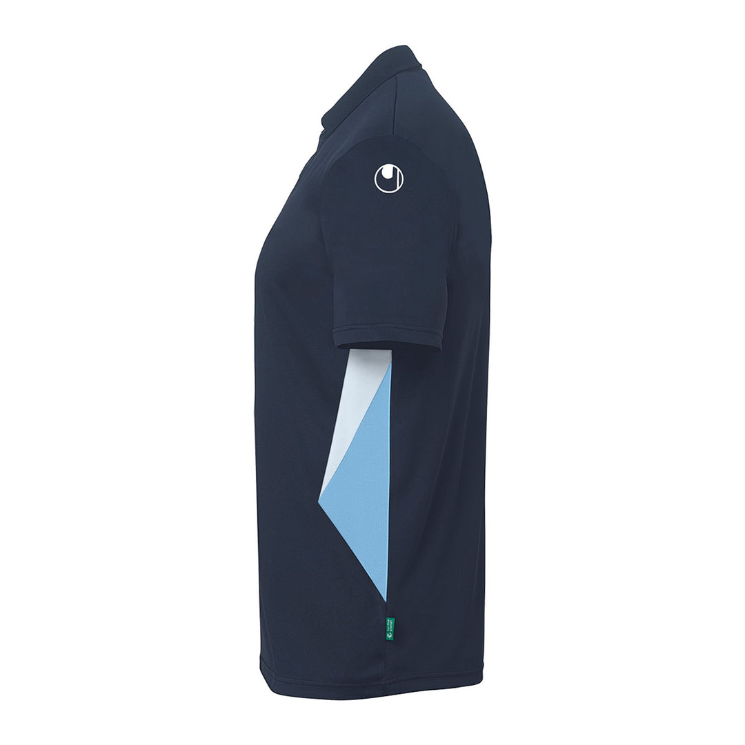 Uhlsport Equipe 29 Polo Shirt - marine/skyblau/weiß