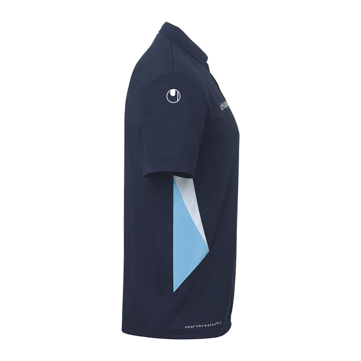 Uhlsport Equipe 29 Polo Shirt - marine/skyblau/weiß