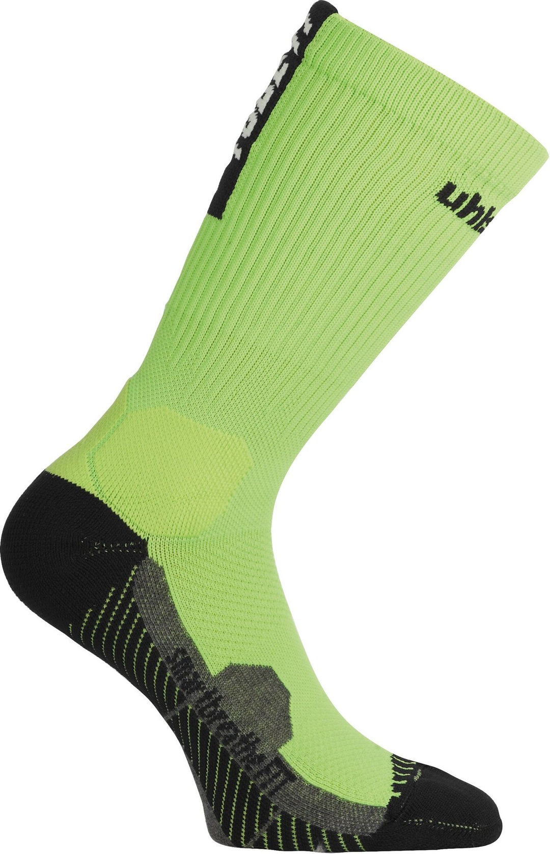Uhlsport TUBE IT SOCKS - flash grün/schwarz