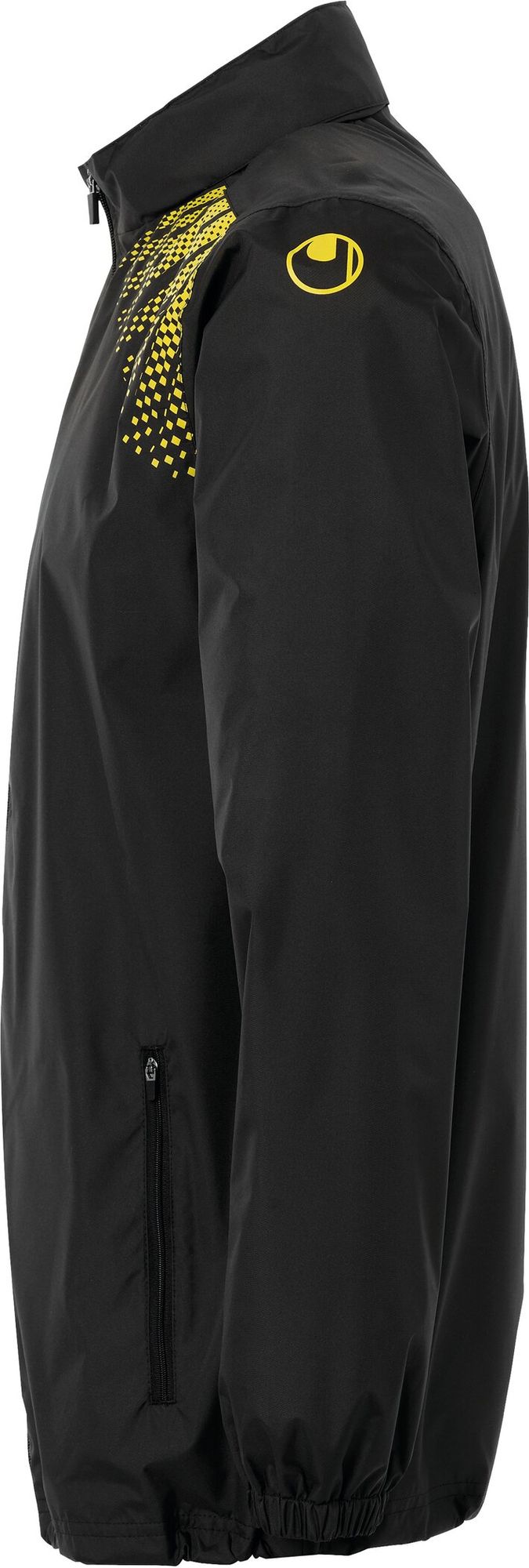 Uhlsport GOAL REGENJACKE - schwarz/limonengelb