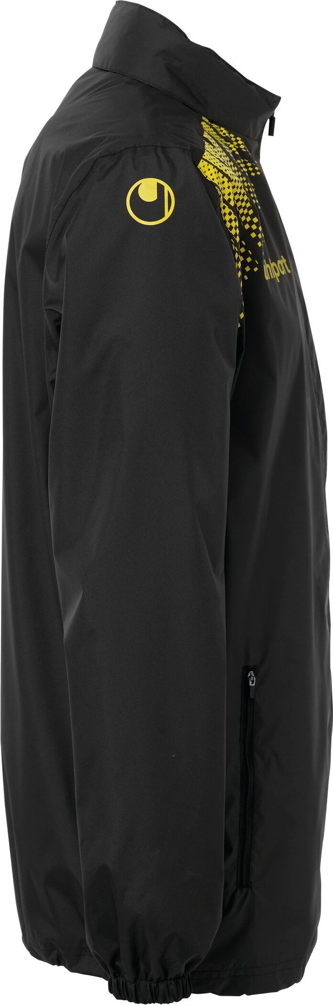 Uhlsport GOAL REGENJACKE - schwarz/limonengelb
