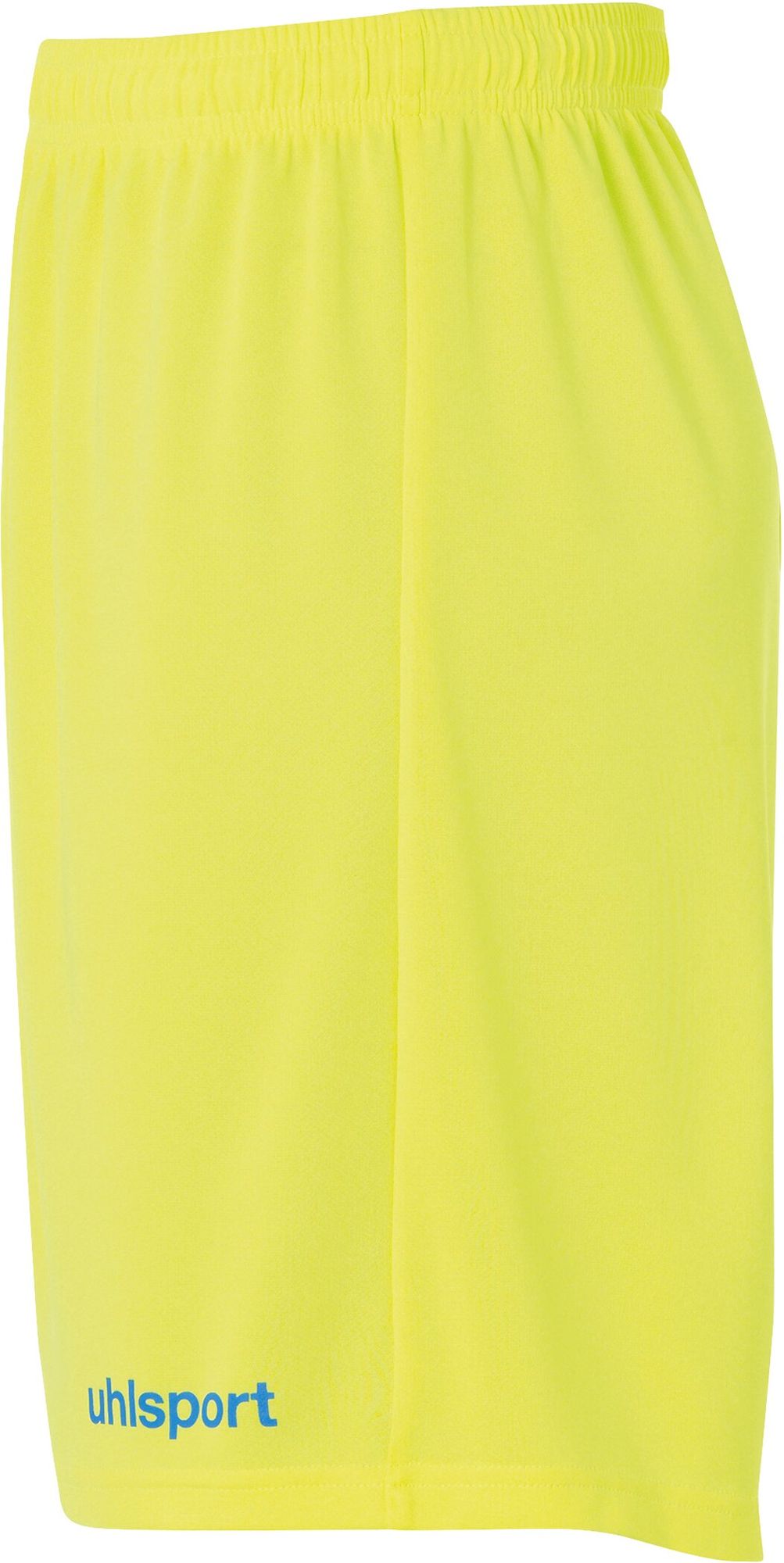 Uhlsport CENTER II SHORTS OHNE INNENSLIP - fluo gelb/radar blau