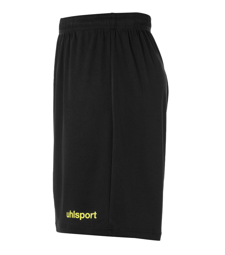 Uhlsport Center Ii Shorts Ohne Innenslip - schwarz/fluo gelb
