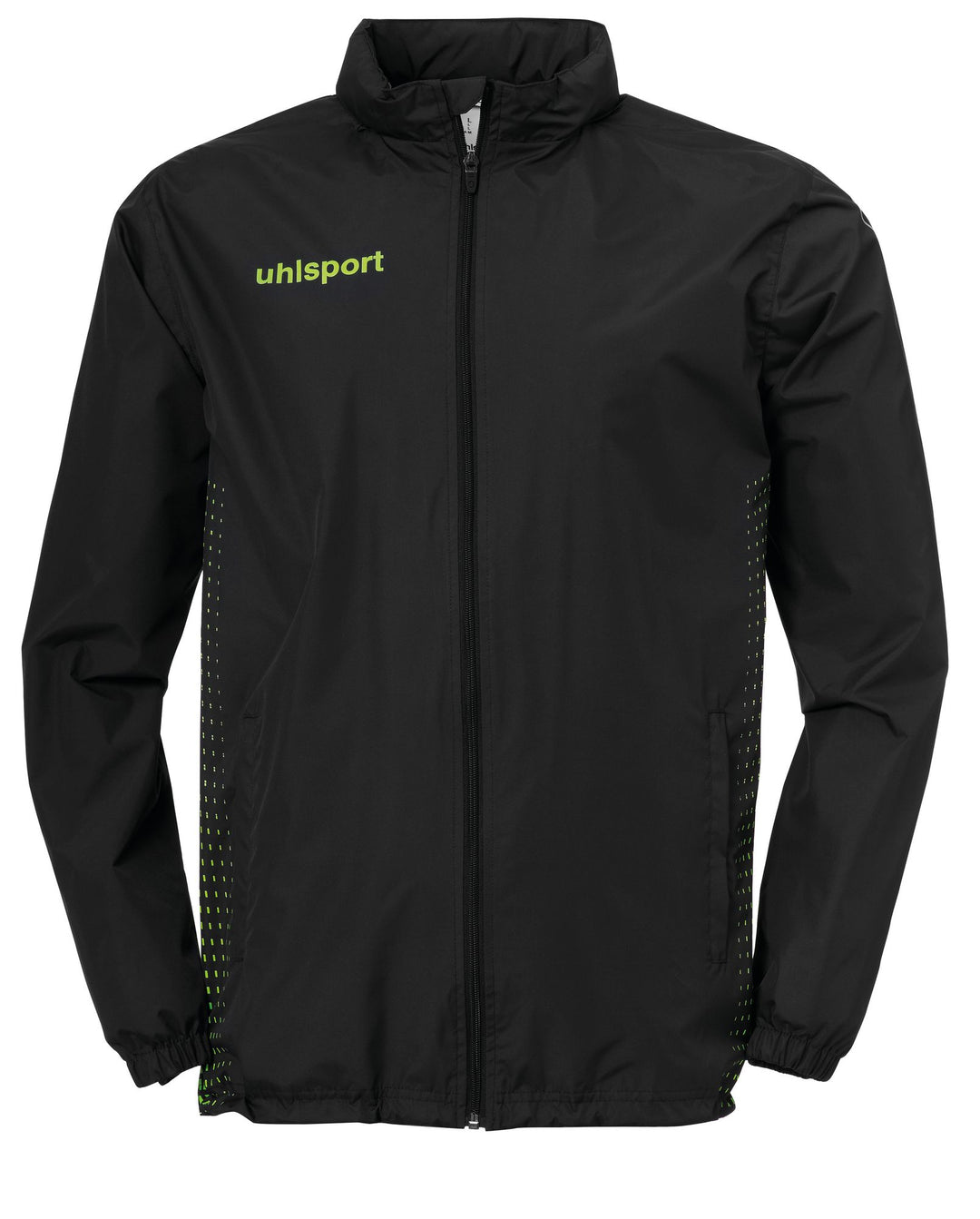 Uhlsport SCORE REGENJACKE - schwarz/fluo grün