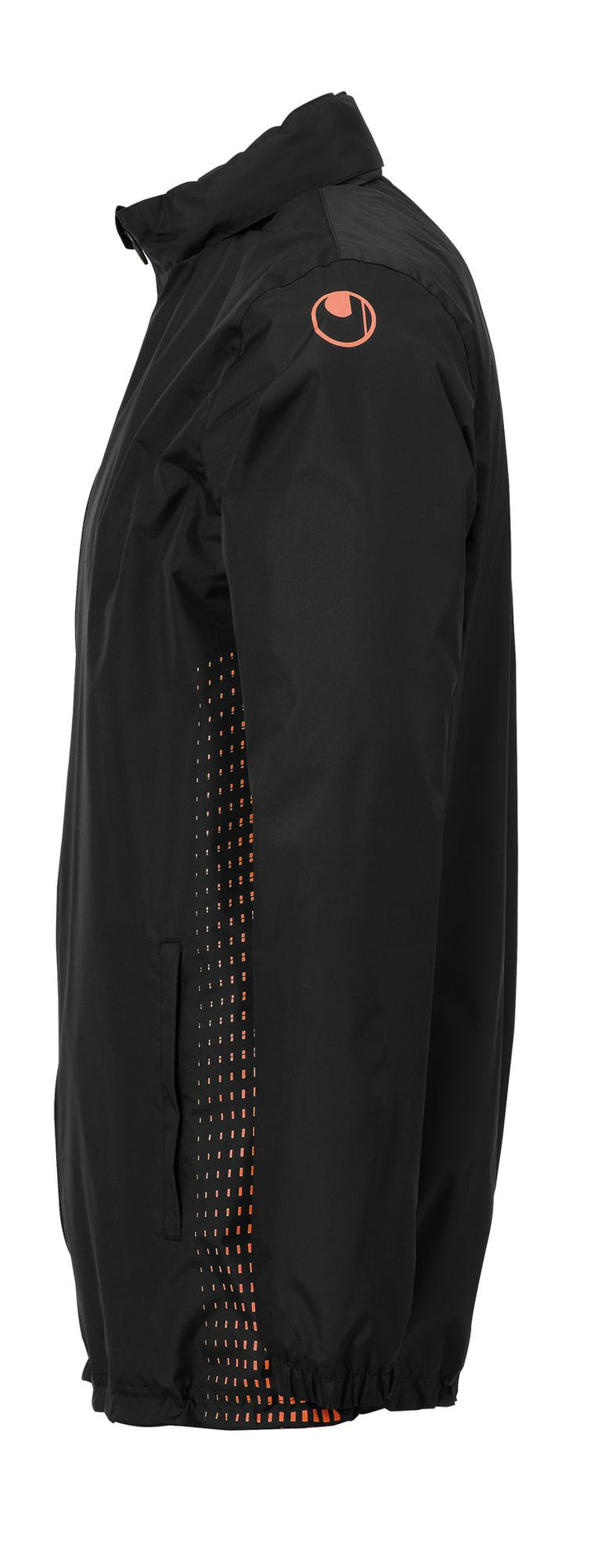 Uhlsport SCORE REGENJACKE - schwarz/fluo orange