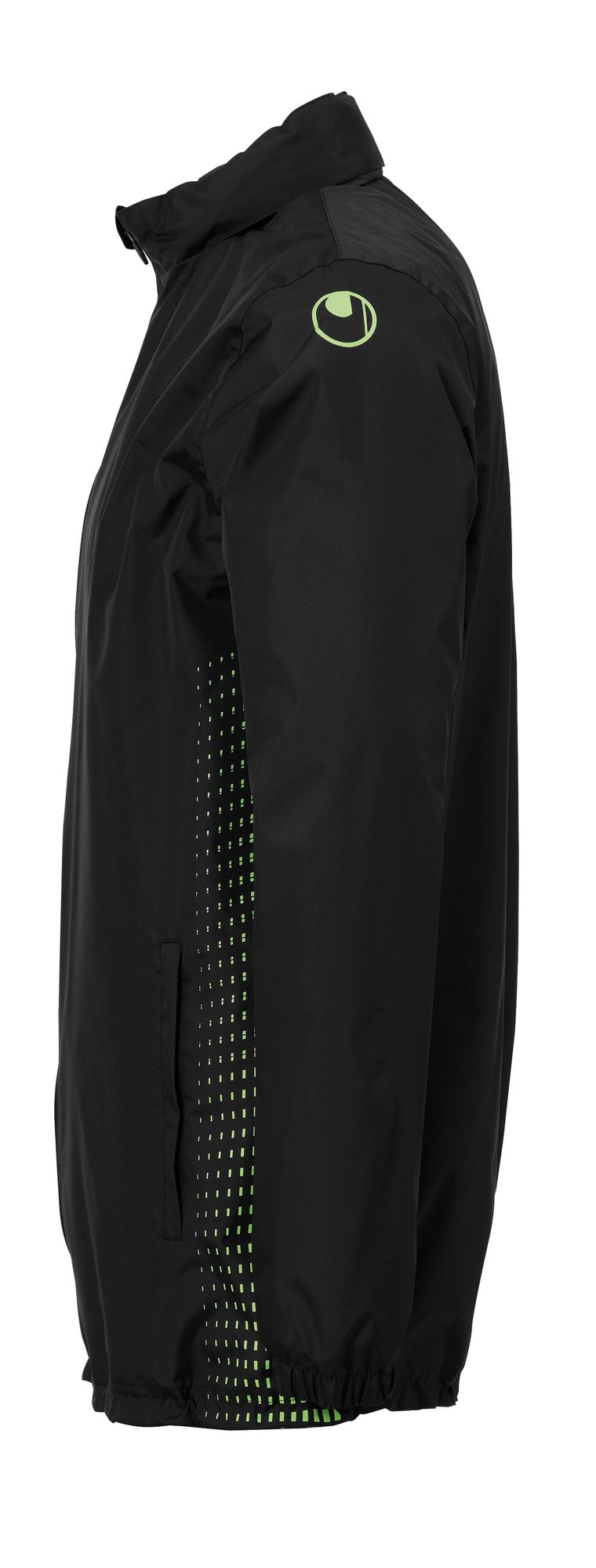 Uhlsport SCORE REGENJACKE - schwarz/fluo grün