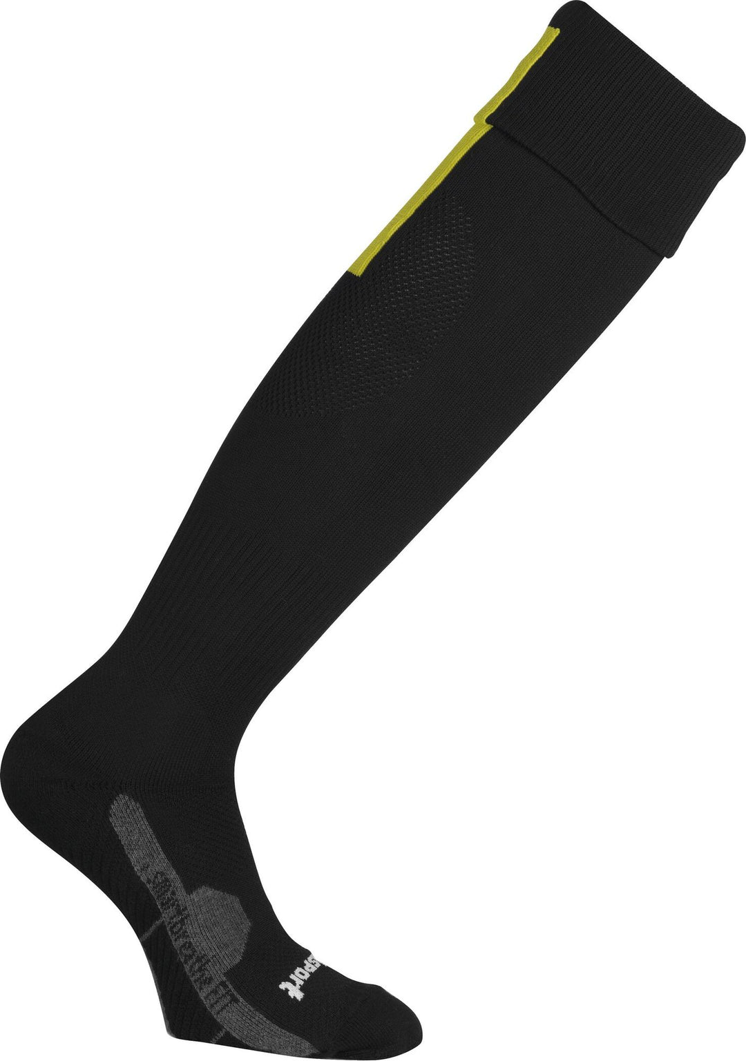 Uhlsport TEAM PERFORMANCE SOCKS - schwarz/limonengelb