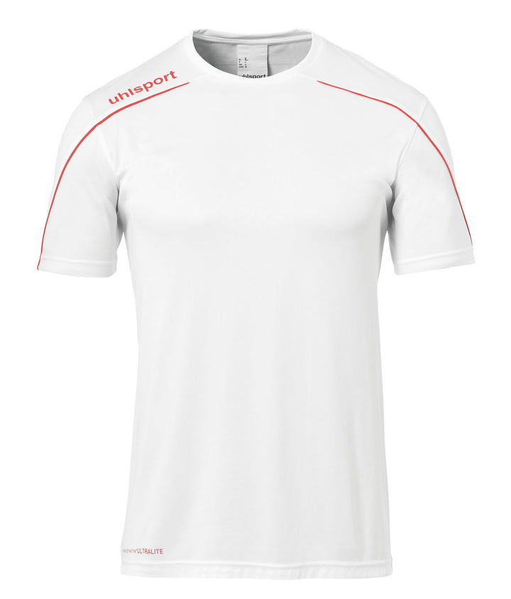 Uhlsport Stream 22 TRIKOT KURZARM - weiß/rot