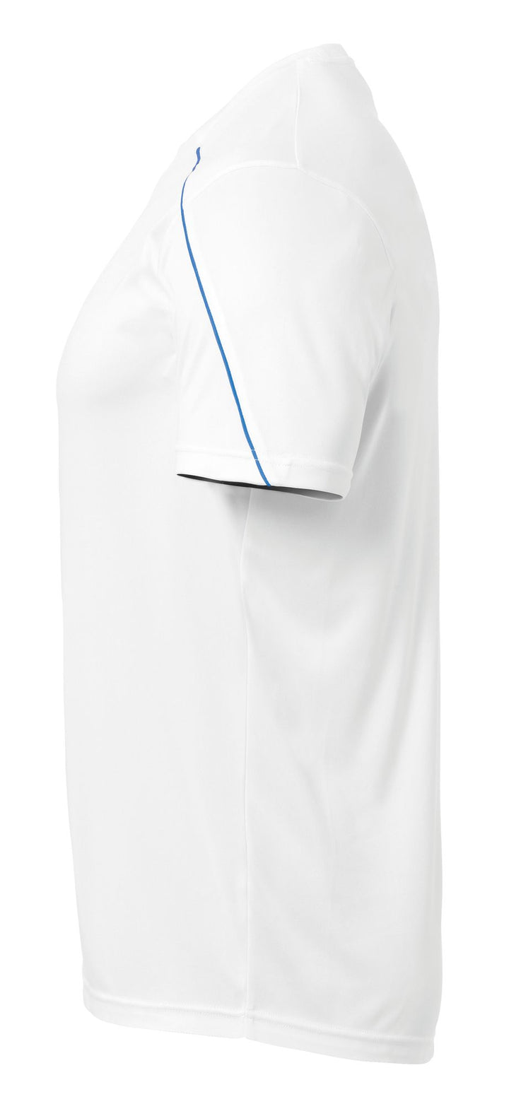 Uhlsport Stream 22 TRIKOT KURZARM - weiß/azurblau