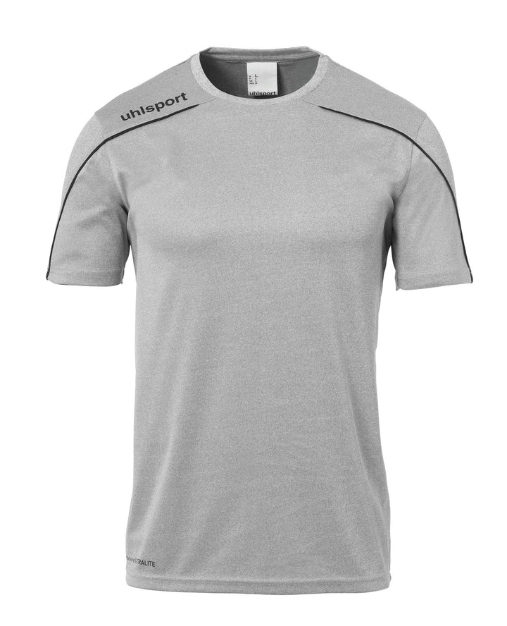 Uhlsport Stream 22 TRIKOT KURZARM - dark grau melange/schwarz
