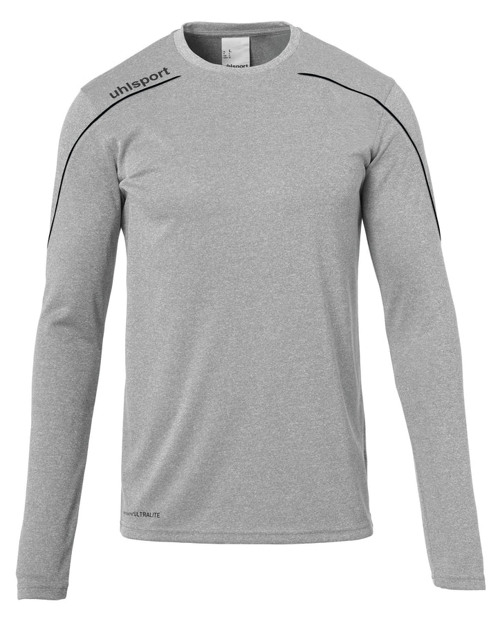 Uhlsport Stream 22 TRIKOT LANGARM - dark grau melange/schwarz