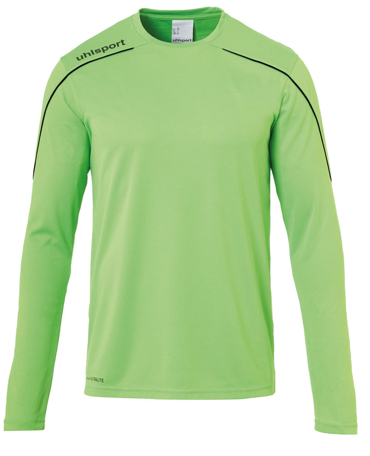 Uhlsport Stream 22 TRIKOT LANGARM - fluo grün/schwarz