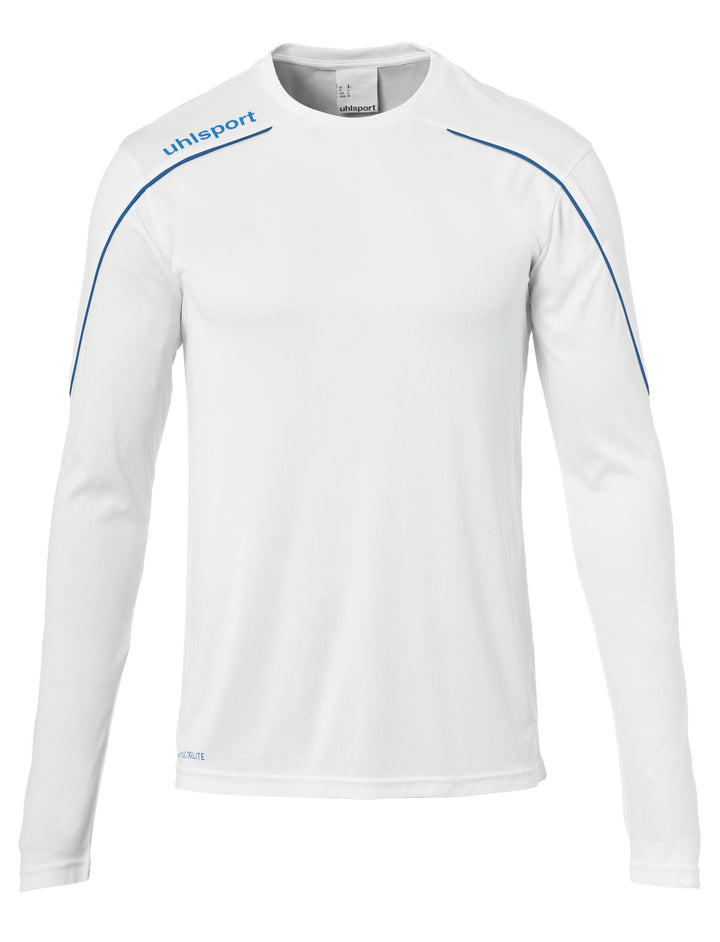 Uhlsport Stream 22 TRIKOT LANGARM - weiß/azurblau