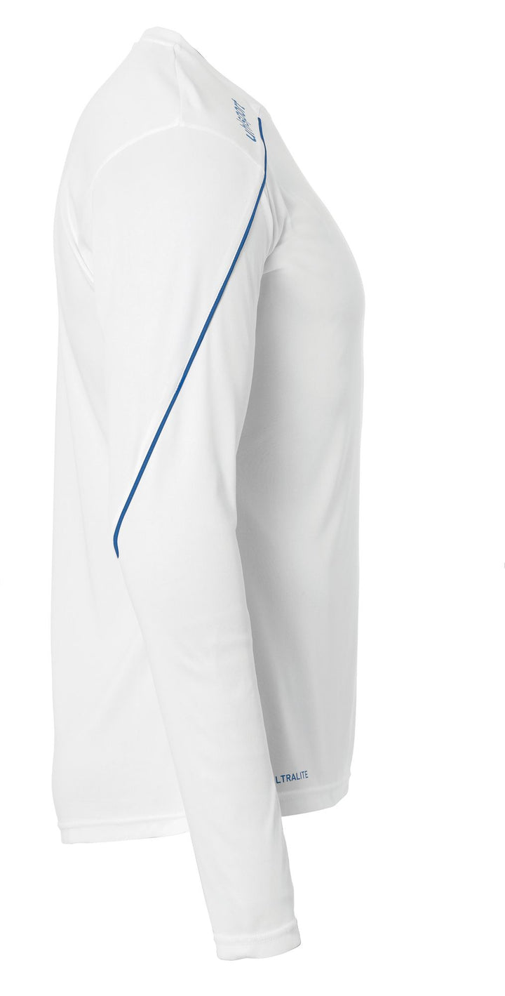 Uhlsport Stream 22 TRIKOT LANGARM - weiß/azurblau