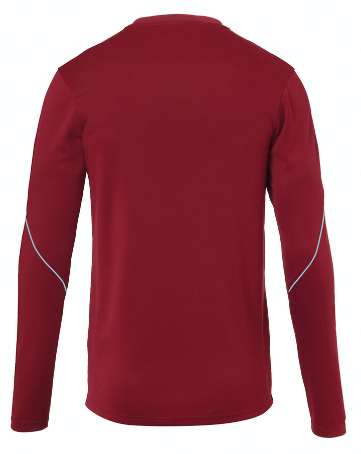 Uhlsport Stream 22 TRIKOT LANGARM - bordeaux/skyblau