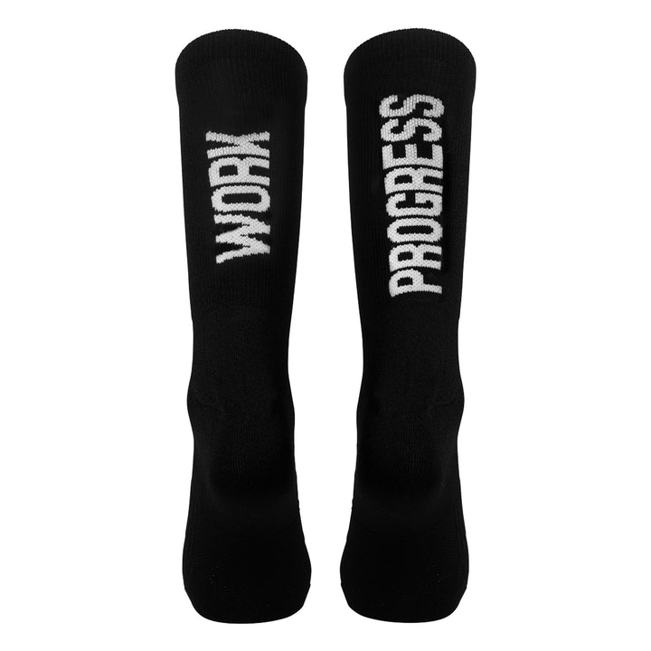 Uhlsport ID Socks Work Progress - schwarz/weiß