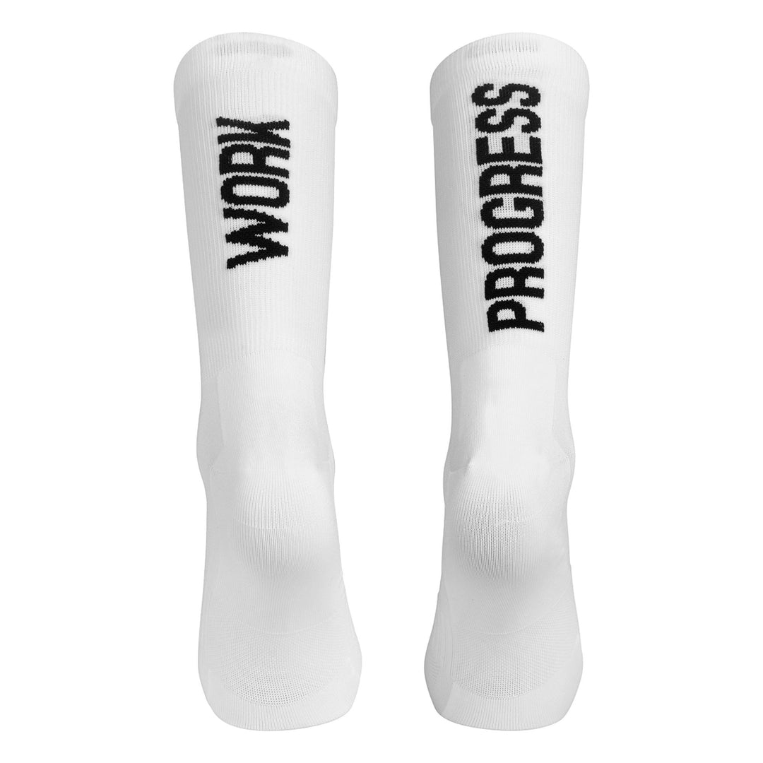Uhlsport ID Socks Work Progress - weiß/schwarz