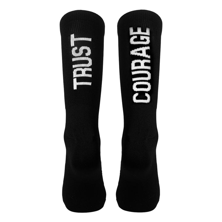 Uhlsport ID Socks Trust Courage - schwarz/weiß