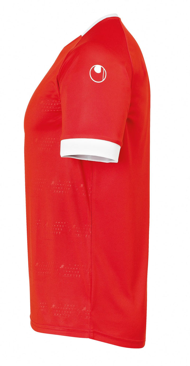 Uhlsport Division Ii Trikot Kurzarm - rot/weiß