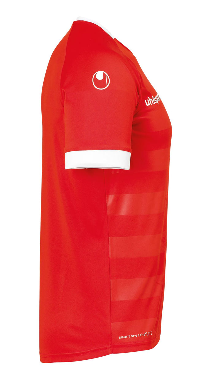 Uhlsport Division Ii Trikot Kurzarm - rot/weiß