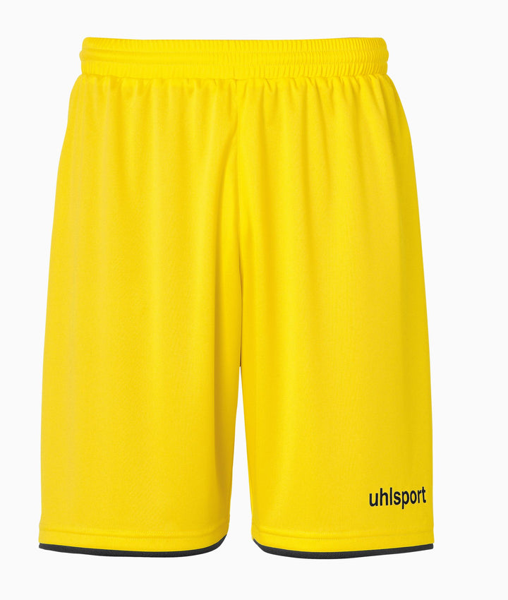 Uhlsport Club Shorts - limonengelb/schwarz