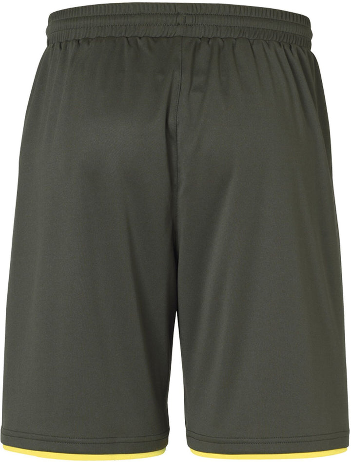 Uhlsport Club Shorts - dark olive/fluo gelb